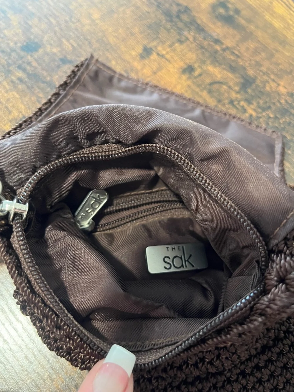 The Sak gorgeous crocheted